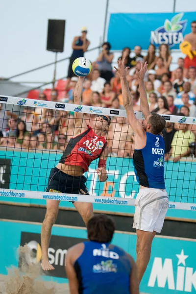 Beachvolleyball-Europameisterschaft — Stockfoto