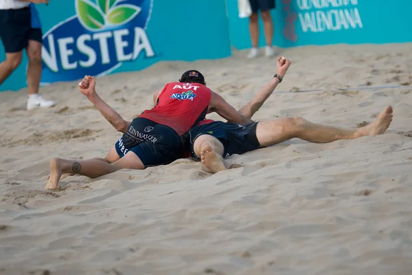 Campeonato Europeo de Voleibol Playa — Foto de Stock