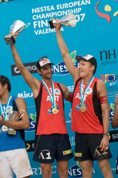 European Beach Volleyball Championship — Stock Photo, Image