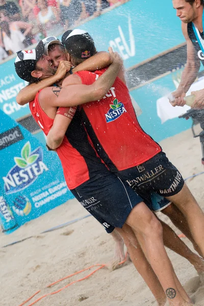 European Beach Volleyball Championship — Stock Photo, Image