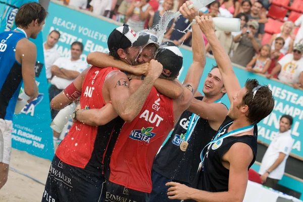 Beachvolleyball-Europameisterschaft — Stockfoto