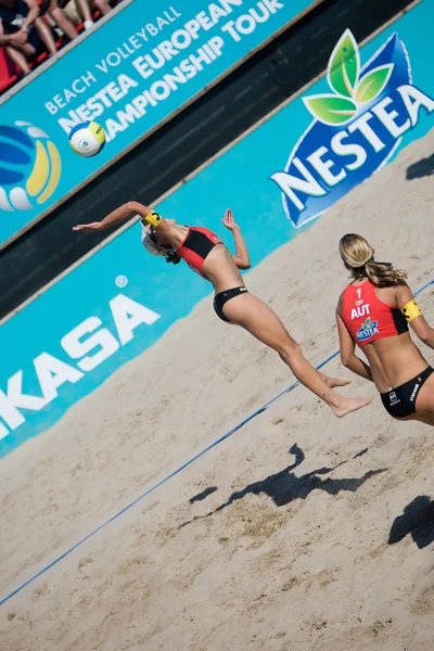 European Beach Volleyball Championship — Stock Photo, Image