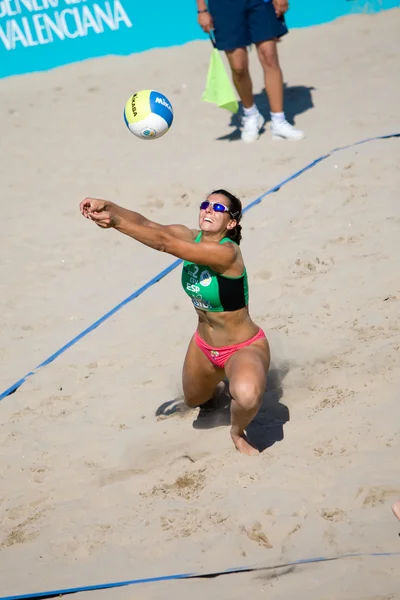 Campionato europeo di beach volley — Foto Stock