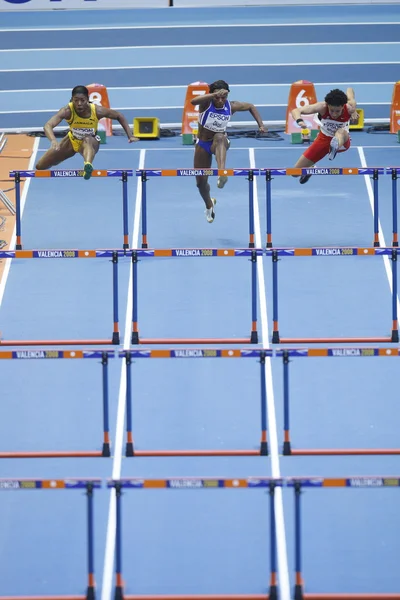 Reïna-Flor Okori competes in the Women's 60 metres hurdles — 图库照片