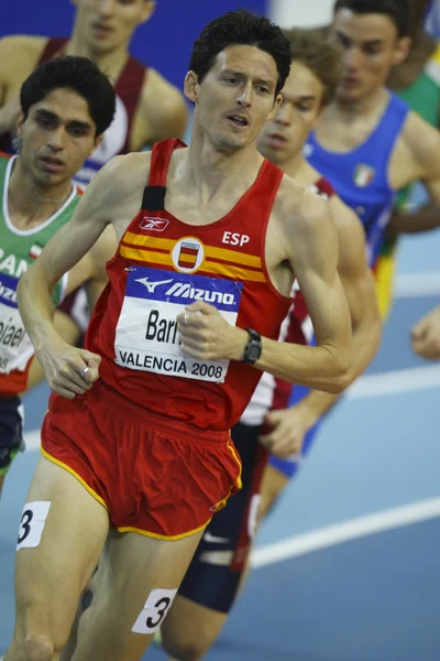 Eugenio Barrios  competes at the Mens 800 metres — Stock Photo, Image