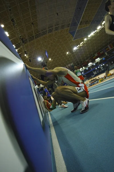 Rashid Ramzi después de la final de 1500 metros Masculino —  Fotos de Stock