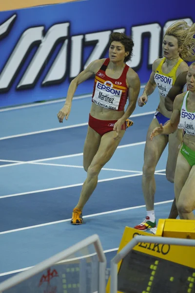 Martinez concurreert in vrouwen 800 meter definitieve — Stockfoto