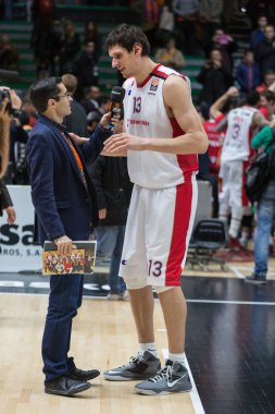 Boban Marjanovic sonrası maç röportaj verir