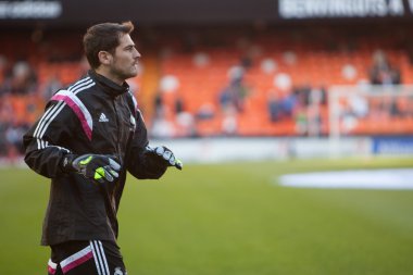 Casillas İspanya Ligi maç sırasında