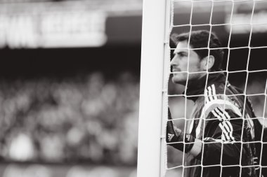 Casillas İspanya Ligi maç sırasında