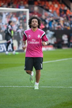 Marcelo İspanya Ligi maç sırasında