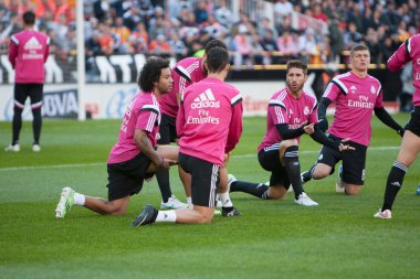 Real Madrid oyuncular maç sırasında