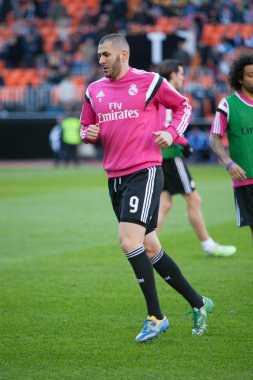 Benzema İspanya Ligi maç sırasında