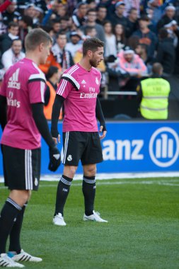 Ramos İspanya Ligi maç sırasında