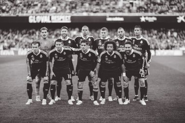 Real Madrid oyuncular maç sırasında