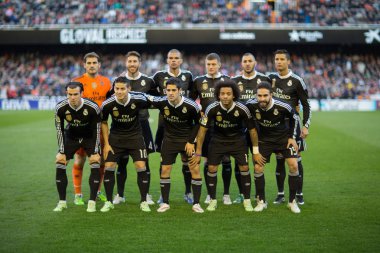 Real Madrid oyuncular maç sırasında