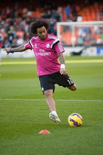 Marcelo durante la partita di campionato spagnolo — Foto Stock