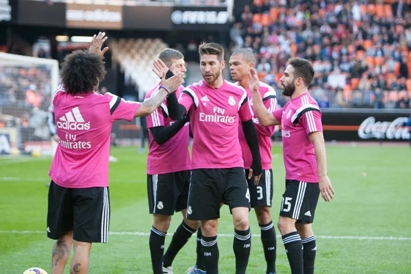 Real Madrid oyuncular maç sırasında