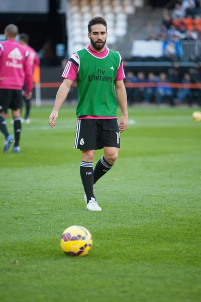 Carvajal during Spanish League match — Stock Photo, Image