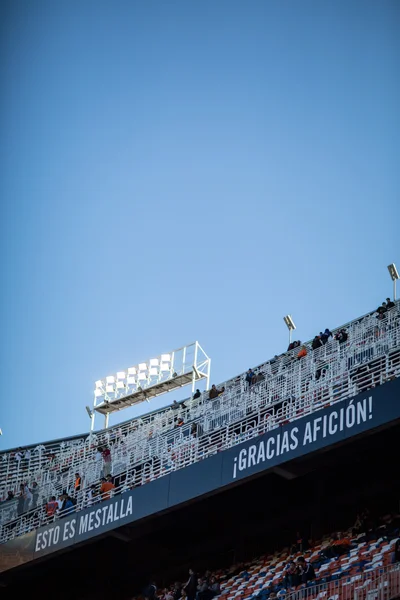Valencia ve gerçek maç — Stok fotoğraf
