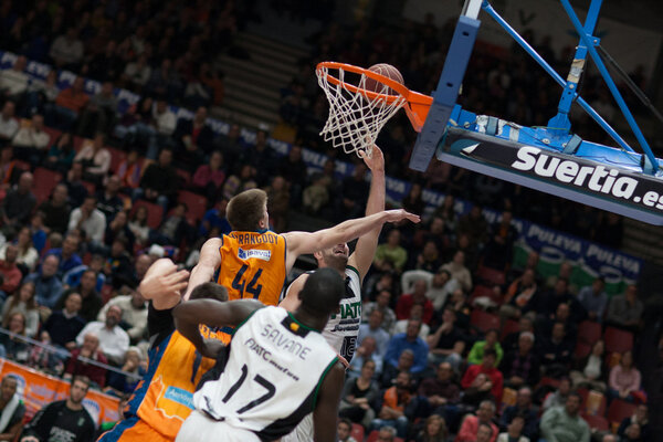 Harangody during Spanish League match