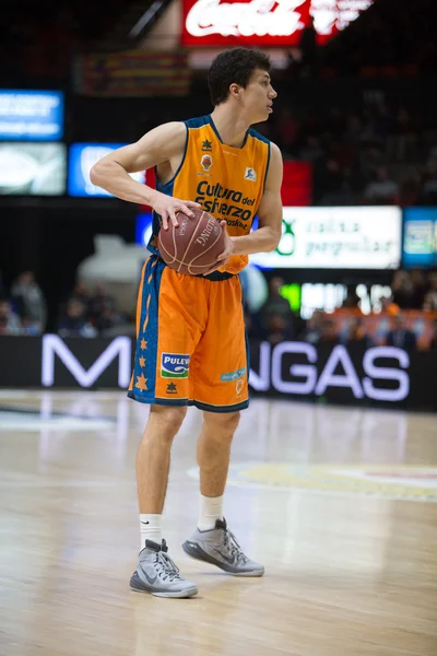 Lucic durante o jogo da Liga Espanhola — Fotografia de Stock