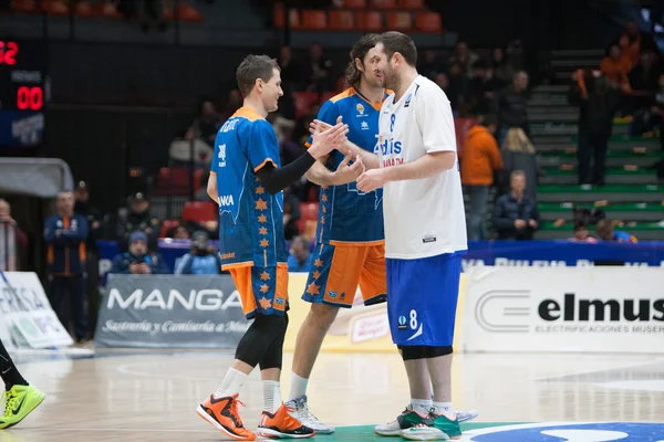 Dragan Labovic, Kresimir Loncar e Nemanja Nedovic — Fotografia de Stock