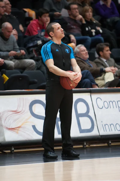 Referee during the game — Stock Photo, Image