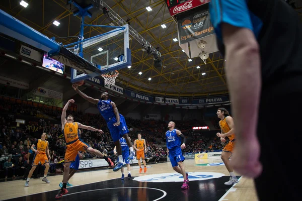 Guillem Vives (L) and Christopher Cooper (R) in action — Stock Photo, Image