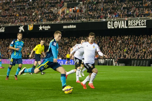 Deulofeu (L) en action — Photo