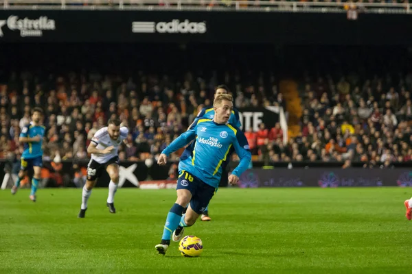 Deulofeu in action with a ball — Stock Photo, Image