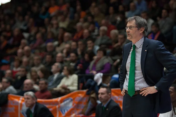 Lokomotiv Kuban coach Sergey Bazarevich — Stockfoto