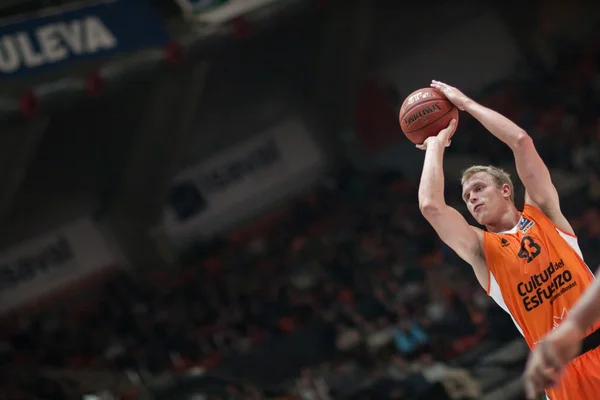 Valencia Basket Club vs Sluc Nancy — Zdjęcie stockowe