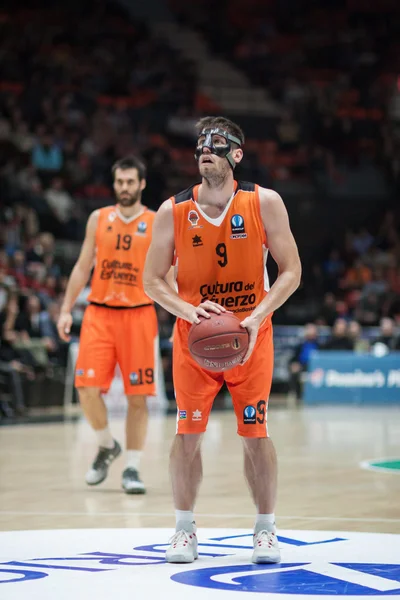 Valencia バスケット クラブ vs Sluc ナンシー — ストック写真