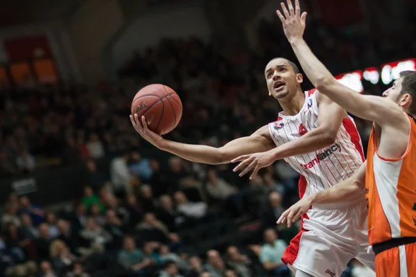 Valencia korg Club vs Sluc Nancy — Stockfoto