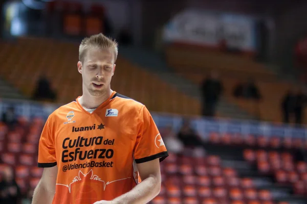 Valencia Basket Club i Montakit Fuenlabrada — Zdjęcie stockowe