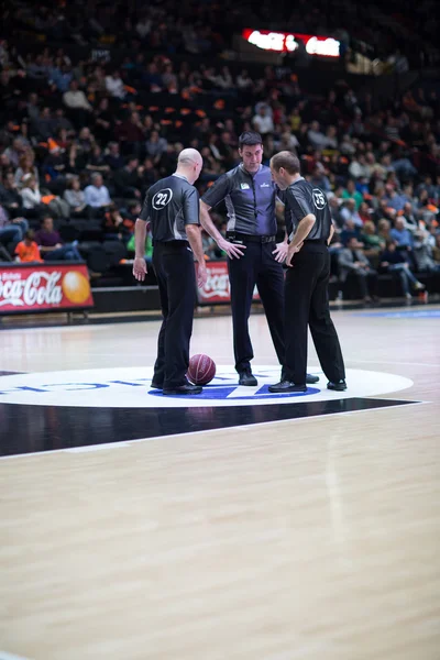 Valencia Basket Club and Montakit Fuenlabrada — Stock Photo, Image