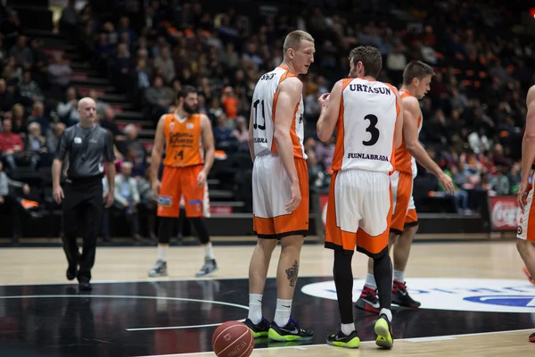 Valencia Basket Club e Montakit Fuenlabrada — Foto Stock