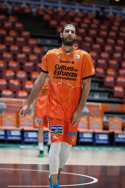 Valencia Basket Club i Montakit Fuenlabrada — Zdjęcie stockowe