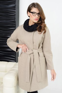 Kız ceket poz Studio