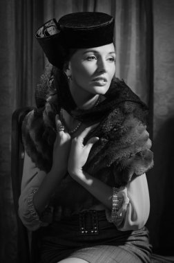 Klasik iç kadın oyuncu