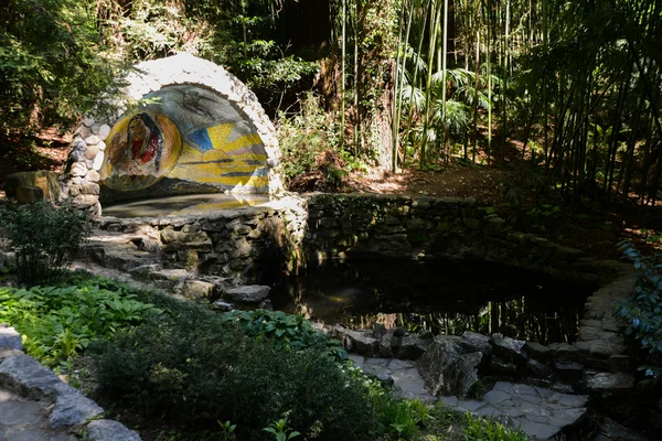 Pavilhão em Dendrarium de Sochi, Rússia — Fotografia de Stock