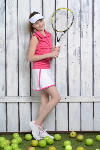 Young female tennis player — Stock Photo, Image