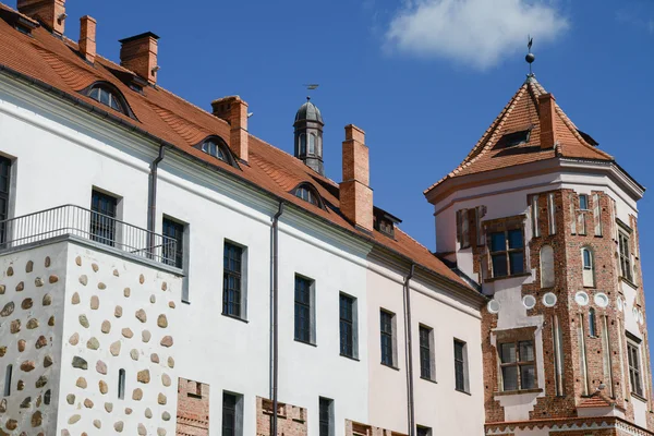 Old center of Belorussia city — Stok fotoğraf