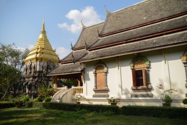 Tayland eski Budist tapınağı