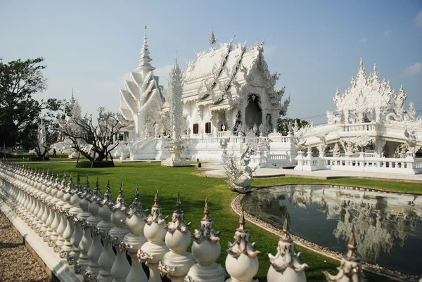 Templo Blanco, Chiang Rai, Tailandia —  Fotos de Stock