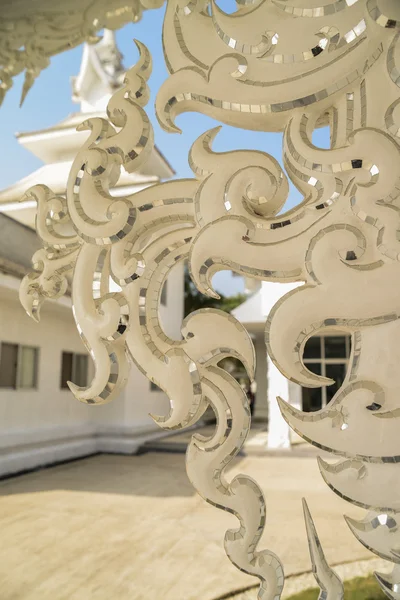 White temple, Chiang Rai, Thailand — Stock Photo, Image