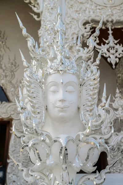 White temple, Chiang Rai, Thailand — Stock Photo, Image