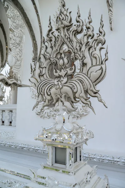 White temple, Chiang Rai, Thailand — Stock Photo, Image