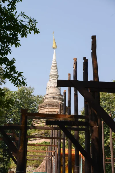 Buddhist temple of Golden Triangle — Stock Photo, Image